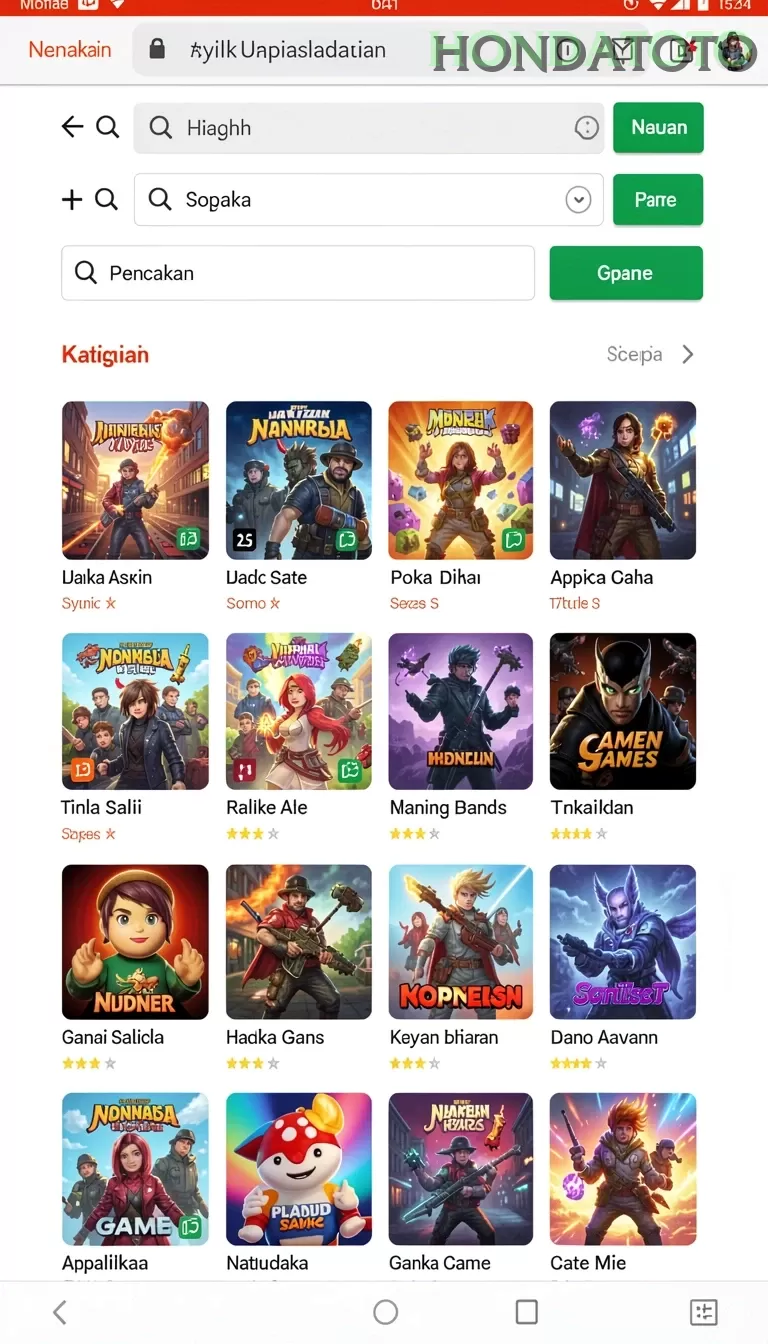 hondatoto Tangkapan Layar - APK Resmi