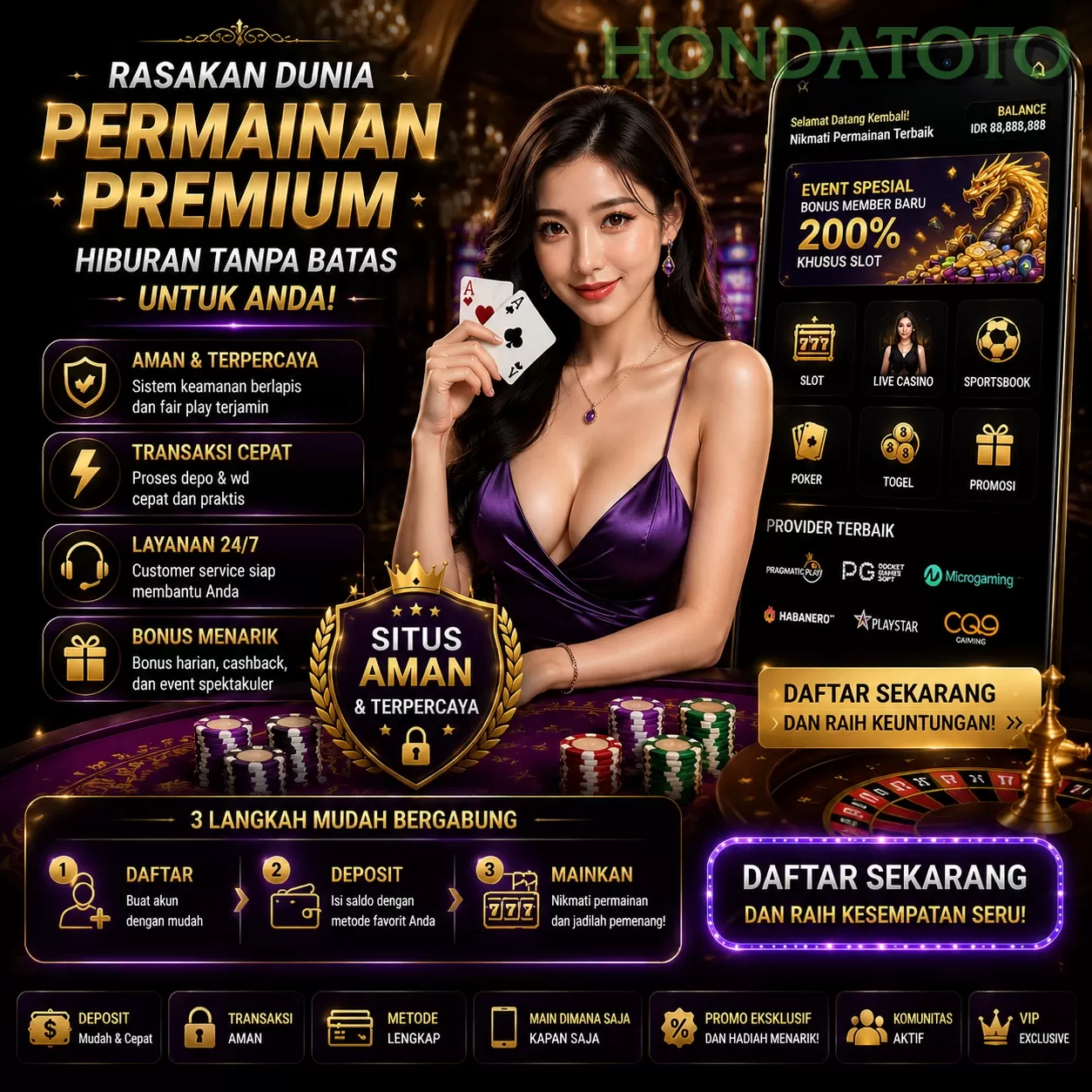 hondatoto Resmi - Unduh APK