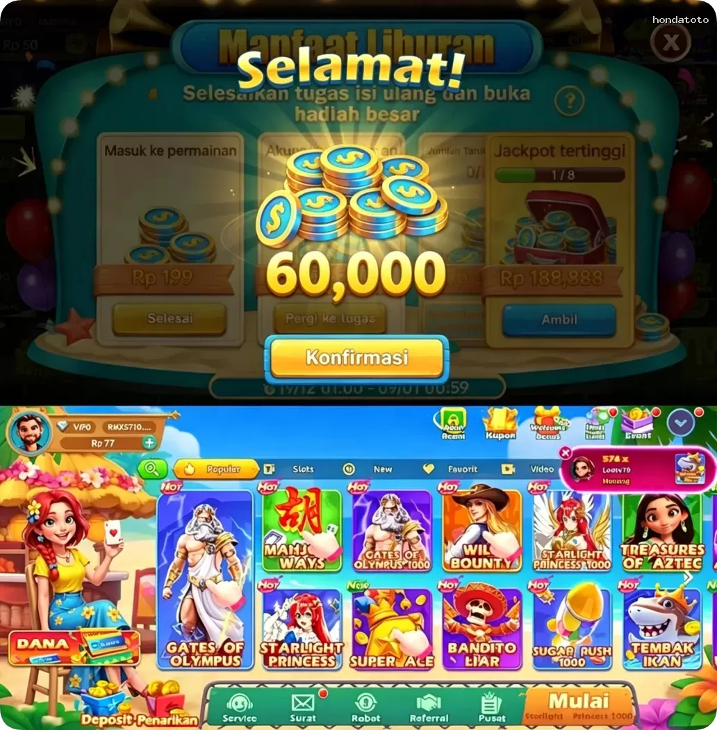 hondatoto Masuk - hondatoto Resmi